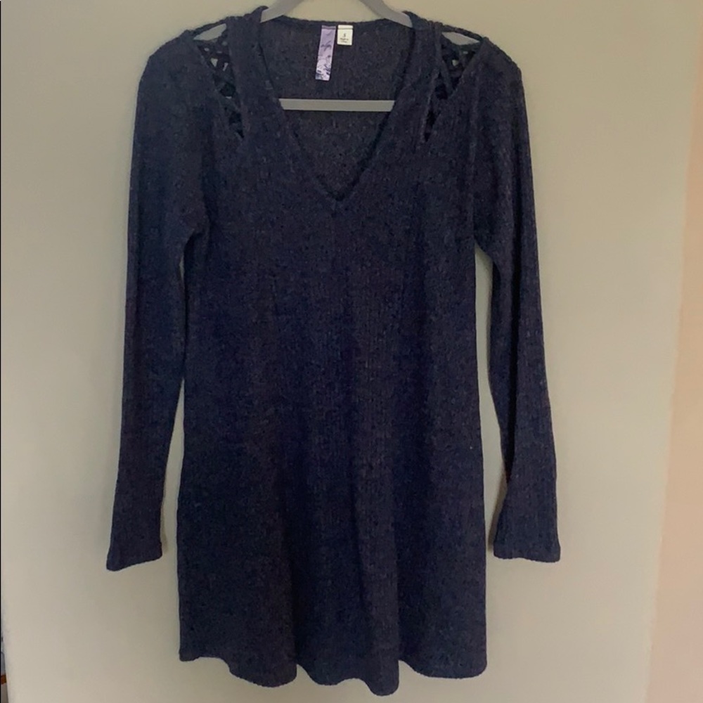 Francesca’s Blue sweater dress